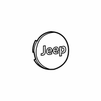 OEM Jeep Cherokee Wheel Center Cap - 1LB77LD2AC