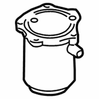 OEM Hyundai Santa Fe Catalyst Case Assembly, Left - 28530-39920