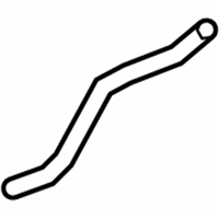 OEM 2010 Saturn Vue Water Pump Inlet Hose - 19130285