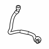 OEM 2018 BMW M5 HOSE, REMOTE, COOLANT RADIAT - 17-12-7-856-734