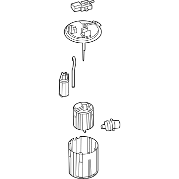 OEM Kia Carnival PUMP ASSY-FUEL - 31120R0500