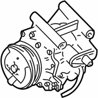 OEM 2003 Lincoln Town Car Compressor - BU2Z-19V703-KA