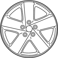 OEM Lexus LS600h Wheel, Disc Chrome P - 4261A-50010