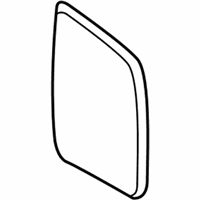 OEM Ford Freestyle Mirror Glass - 4F9Z-17K707-DA