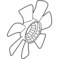 OEM Chrysler Sebring Fan-Cooling - MR373110