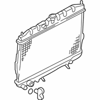 OEM 2003 Nissan Sentra Radiator Assy - 21460-4Z700