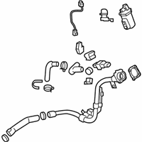 OEM Kia Filler Neck & Hose Assembly - 31030D5500