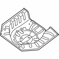 OEM 2012 Nissan Sentra Floor - Rear, Rear - 74511-ET530