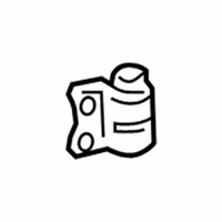 OEM 2005 Saturn Relay Upper Hinge - 15782669