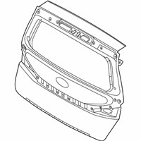 OEM 2022 Kia Soul Panel Assembly-Tail Gate - 72800K0001