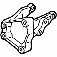 OEM 2003 Acura CL Bracket, Rear Engine Mounting - 50827-S3M-A00