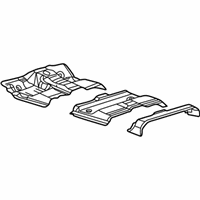 OEM 2005 Ford F-350 Super Duty Floor Pan - F81Z2611000DA