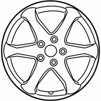 OEM 2003 Infiniti G35 Spoke Alloy Wheel - 40300-AL325