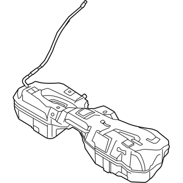 OEM 2022 BMW M440i PLASTIC FUEL TANK - 16-11-9-456-006
