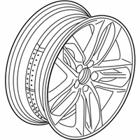 OEM 2022 Acura RDX WHEEL ASSY. (20X8J) - 42800-TJB-A20