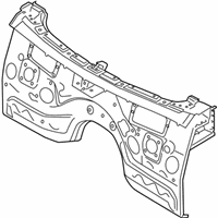 OEM BMW X4 SPLASH WALL - 41-00-7-267-116