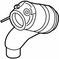OEM 2014 BMW M6 Catalytic Converter - 18-32-7-848-149