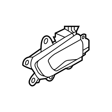 OEM 2021 Kia K5 Rear Door Handle Assembly - 83610L3000QA1