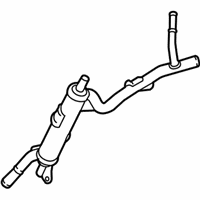 OEM 2012 Toyota Prius C Inlet Pipe - 16268-21100