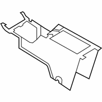 OEM 2012 Ford Flex Front Console - BA8Z-74045A36-AA