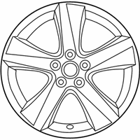 OEM 2010 Lexus IS350 Wheel, Disc (For Rear) - 4261A-53140