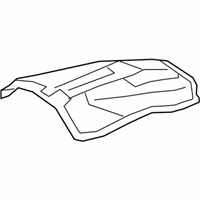 OEM BMW X5 Heat Insulation, Tunnel - 51-48-7-328-441