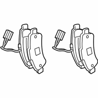 OEM 2020 Ram ProMaster 3500 Brake Pad Set - 68168066AA