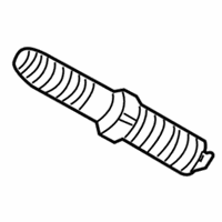 OEM 2009 Mercury Mountaineer Spark Plug - HJFS-24FP-X