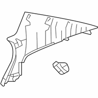 OEM 2009 Lexus GS460 GARNISH, Roof Side - 62471-30510-A0