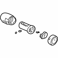 OEM 2004 Pontiac Bonneville Cylinder Kit, Front Side Door Lock (Uncoded) - 12458564