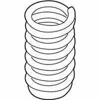 OEM BMW 740i Front Coil Spring - 31-33-6-858-423