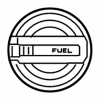 OEM 2021 Jeep Wrangler Door-Fuel Fill - 68293170AI