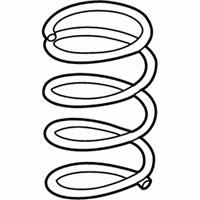 OEM 2003 Honda Civic Spring, Front - 51401-S5A-A61