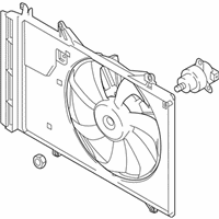 Genuine A/C Condenser Fan Motor