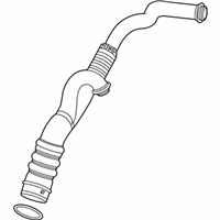 OEM 2012 BMW 740i Charge-Air Duct - 13-71-7-582-313