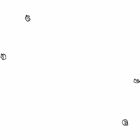 OEM 2022 Lexus NX350 Clip, Hose - 90466-A0038