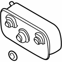 OEM BMW 323Ci Automatic Transmission Oil Cooler - 17-22-7-505-826