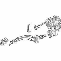 OEM 2022 Kia Forte Front Door Latch Assembly - 81310M7100