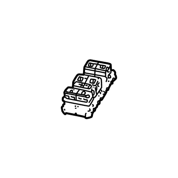 OEM Jeep Wagoneer SWITCH-POWER WINDOW - 68426414AC