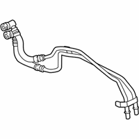 OEM BMW Transmission Oil Cooler Line - 17-22-7-856-727