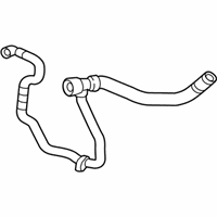 OEM BMW 330e COOLANT RETURN LINE - 17-12-8-653-617