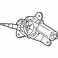 OEM Honda Fit Motor, Rear Windshield Wiper - 76710-TF0-003