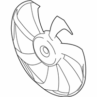 OEM Toyota Yaris iA Fan Blade - 16361-WB001