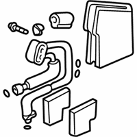 OEM 2006 Acura MDX Pipe Assembly A - 80222-S3V-A51