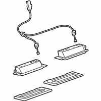 OEM Lexus Lamp Assy, License Plate - 81270-50090