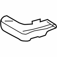 OEM Toyota Venza Seat Cushion Pad - 71512-0T020