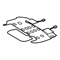 OEM 2021 BMW X7 HEATER ELEMENT FOR COMFORT S - 52-10-7-488-235