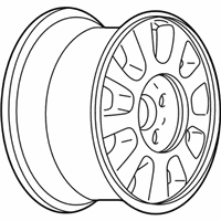 OEM 2002 Chevrolet Malibu Wheel, Alloy - 88952516