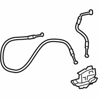 OEM Lexus Luggage Compartment Door Lock Assembly - 64650-30070
