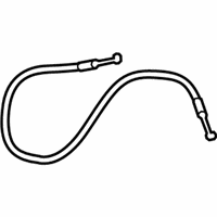 OEM Lexus Cable Sub-Assembly, Luggage - 64607-30180